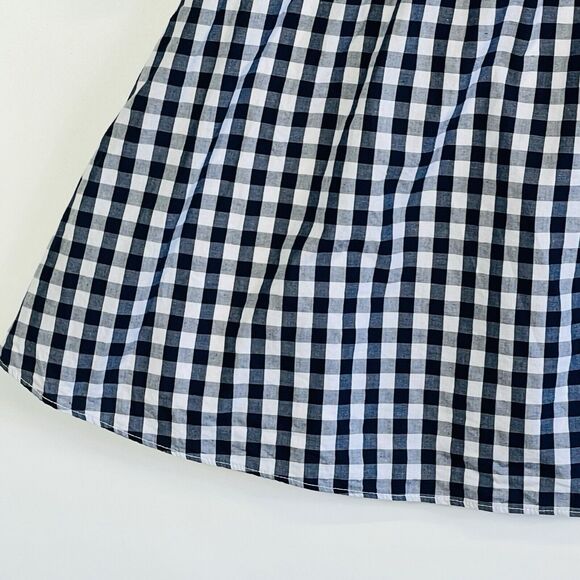 Lovers + Friends Get Lost Gingham Off Shoulder Mini Picnic Dress Womens Medium - Picture 5 of 16